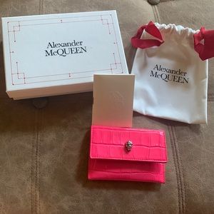 Alexander McQueen card holder